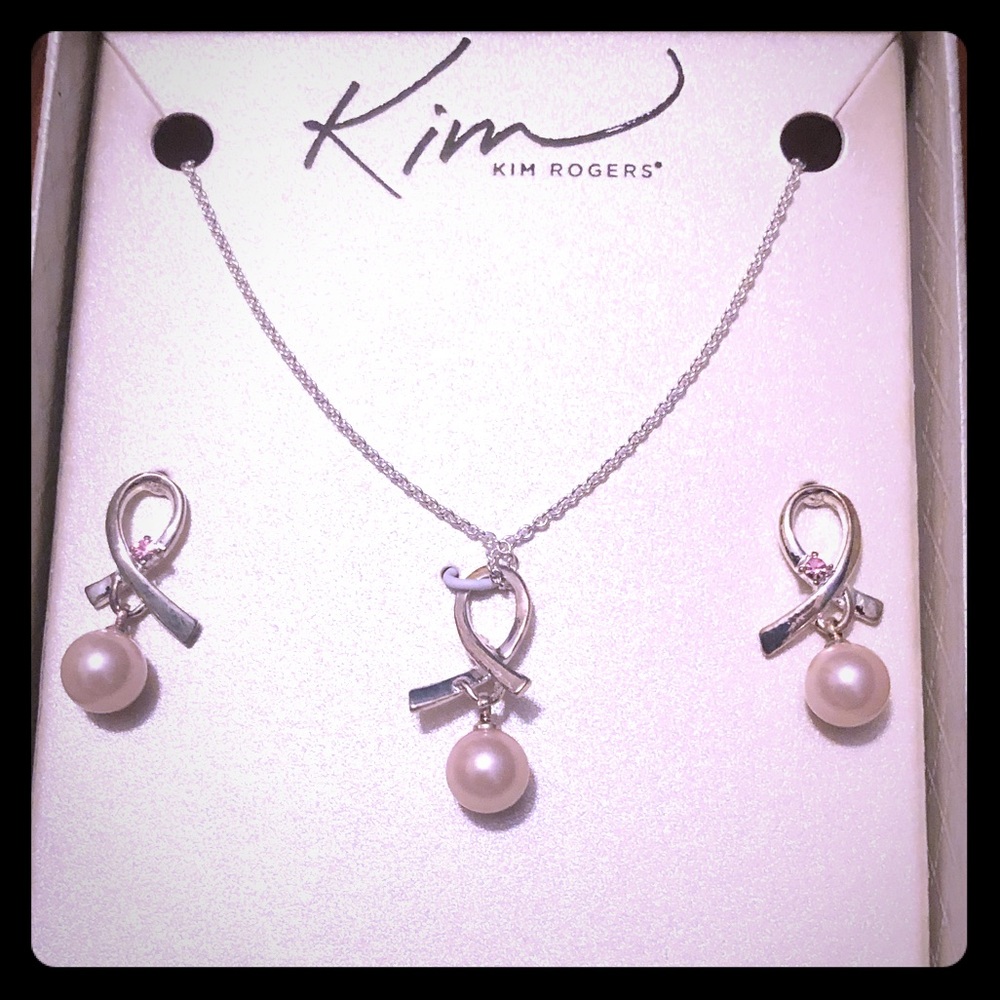 Kim Rogers Breast Cancer Jewelry Set